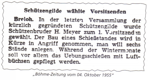 Gründungsversammlung mit erster Vorstandswahl